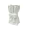 7" White Bag with Bow Ceramic Vase by Ashland®